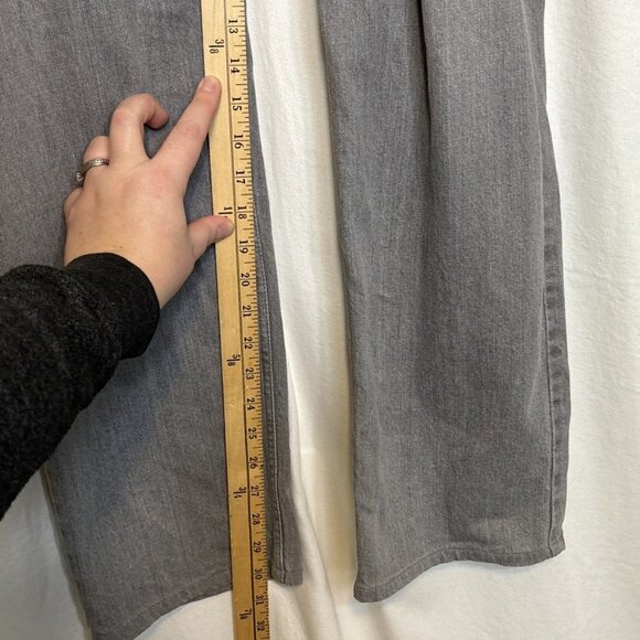 J Jill Jeans Women's Sz 16 Gray Stretch Leg Fit Slim 5 Pocket - Picture 8 of 9